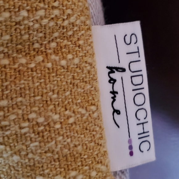 STUDIOCHIC Home Welcome Pillow EUC - Picture 5 of 5